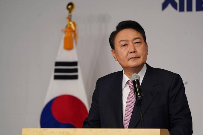 President Yoon Of South Korea Banned From Leaving County