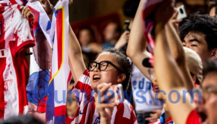 Athletico Madrid fans