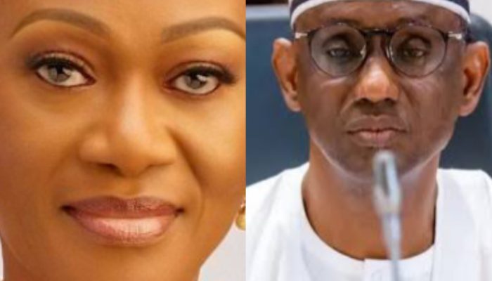 Remi Tinubu and NSA Ribadu